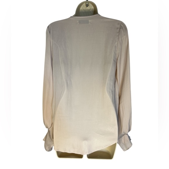 DO+BE Pink Wrap Blouse with Dolman Sleeves sz S - Picture 2 of 7